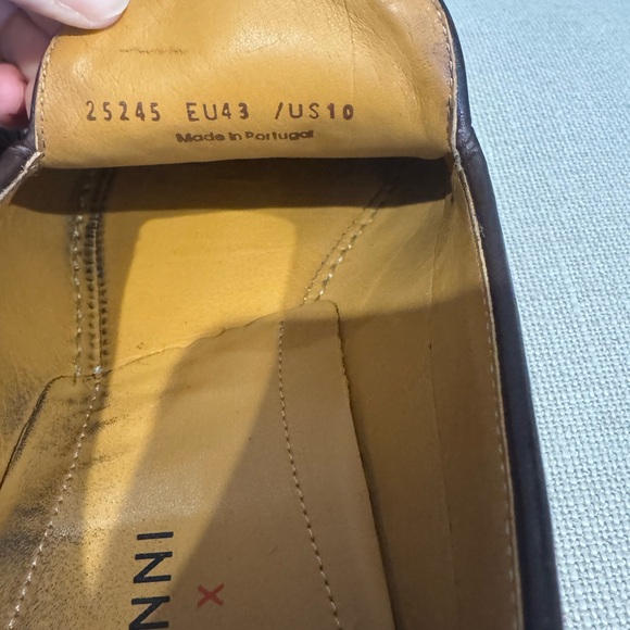 Magnanni Men's Seneca Grained Leather Tassel Loafers, Size EU 43/US 10 - Picture 6 of 6